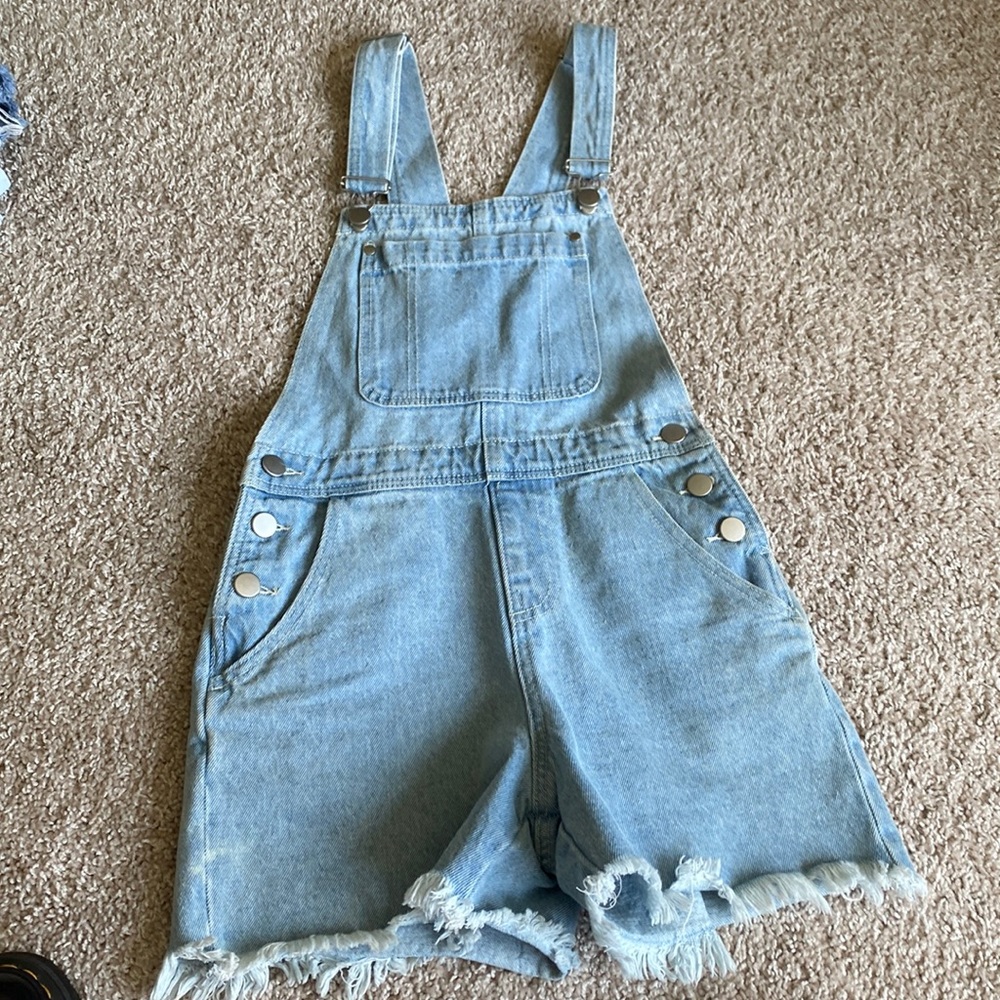 Denim Overalls